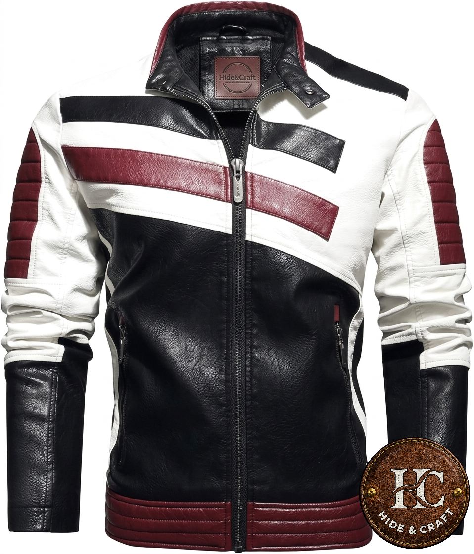 Motorbike Leather Jackets/ Men