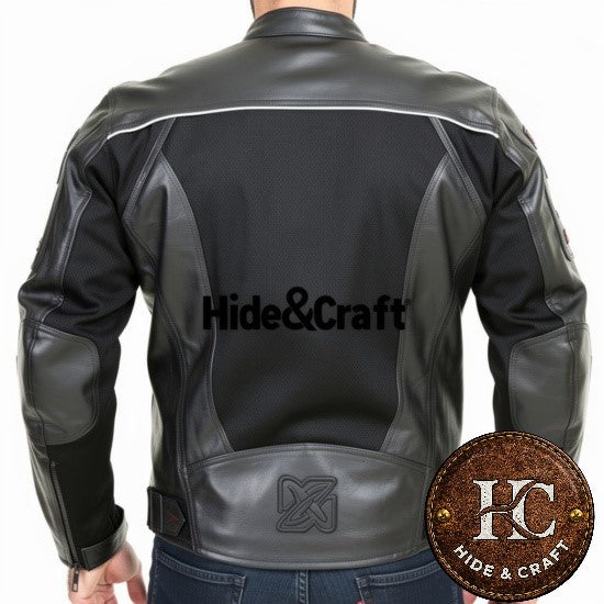 Designer's Choice – Men's Genuine Leather Motorbike Jacket | Hide & Craft