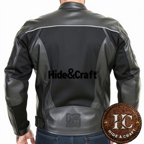 Designer's Choice – Men's Genuine Leather Motorbike Jacket | Hide & Craft