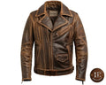 Men's Bossy Lambskin/ Cowhide Leather Jacket – Hide & Crafts