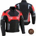 Men's Premium Cordura Motorbike Jacket – Stealth Black