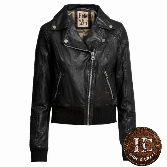 Premium Quality Lambskin Leather Jacket for Women