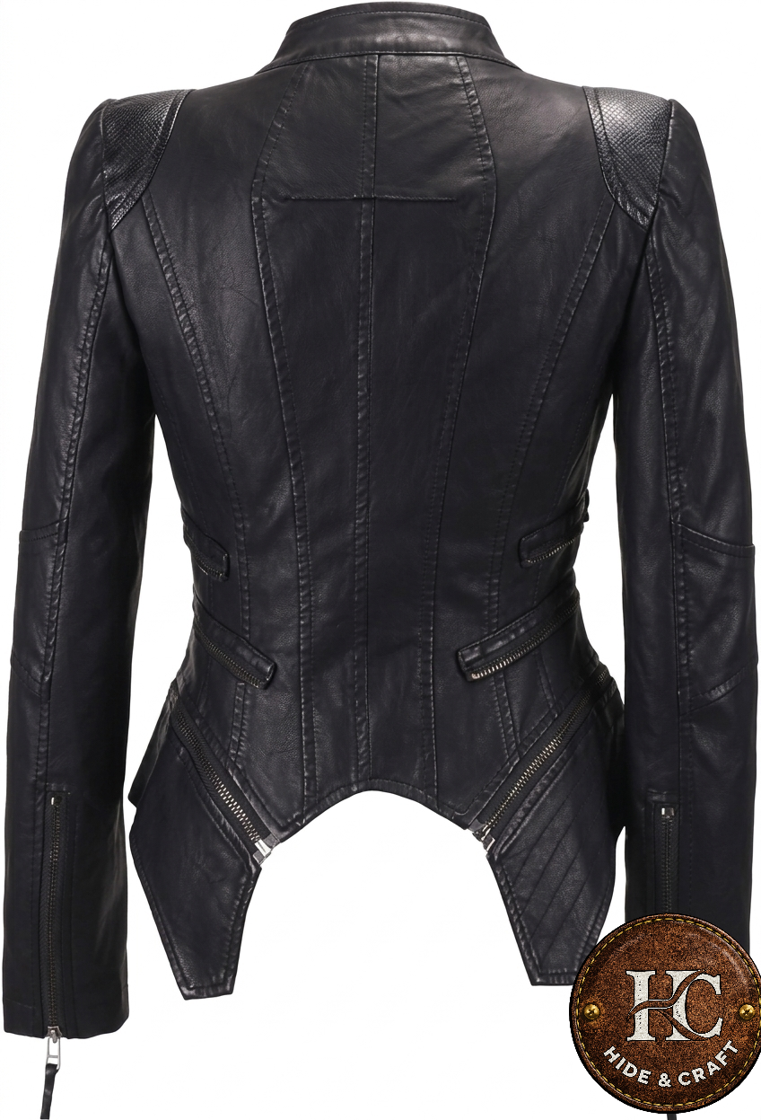 Women's Everyday Luxury Lambskin Jacket – Black | Brown | Bronze