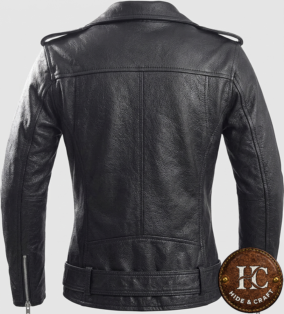Women's Vintage Lambskin Leather Jacket – Jet Black | Tobacco Brown | Antique Bronze