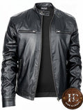 Men's Lambskin Leather Jacket – Where Craft Meets Character | Hide & Craft