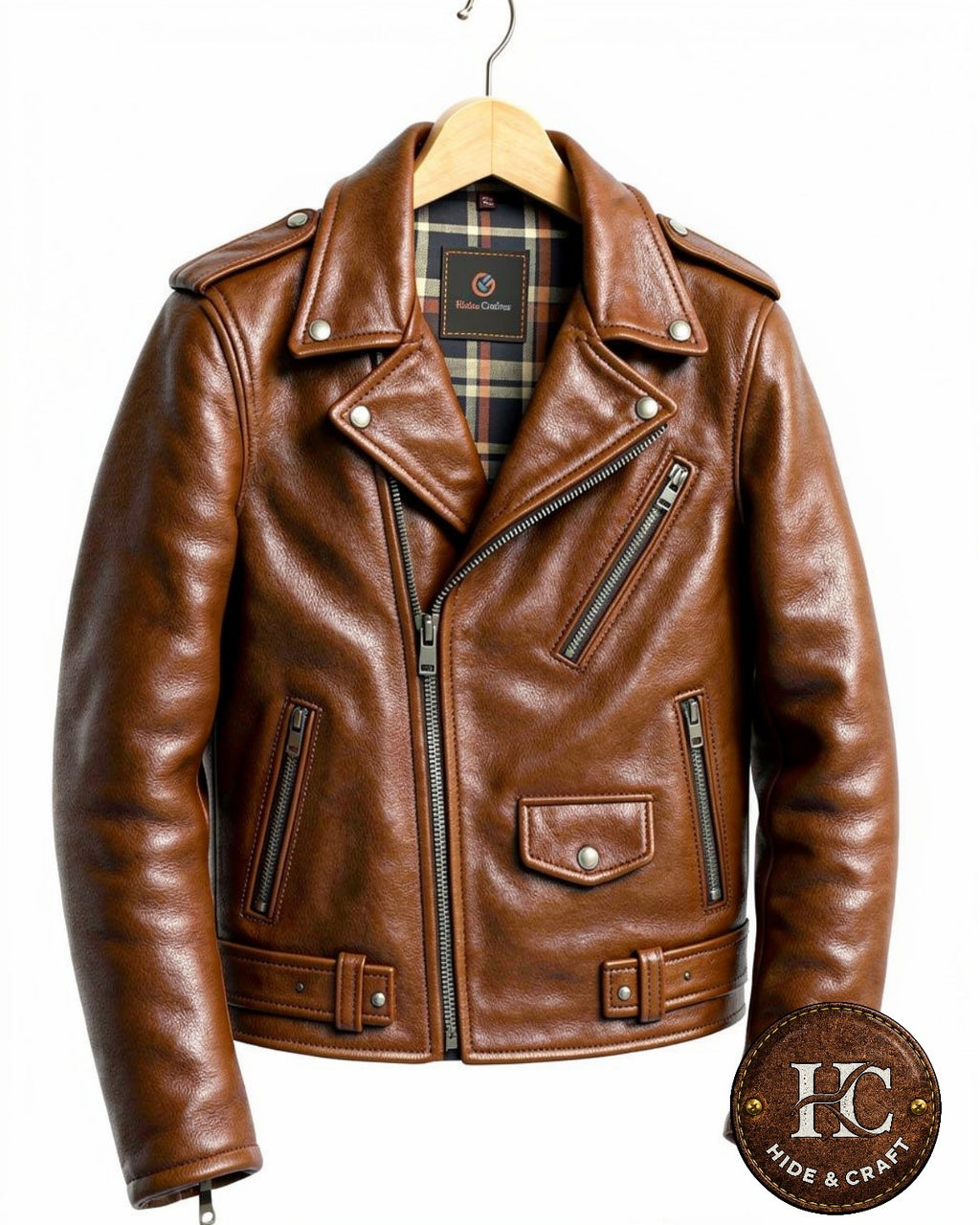 Men's Lambskin Leather Jacket – Gentle on the Skin, Lasting in Style | Hide & Craft