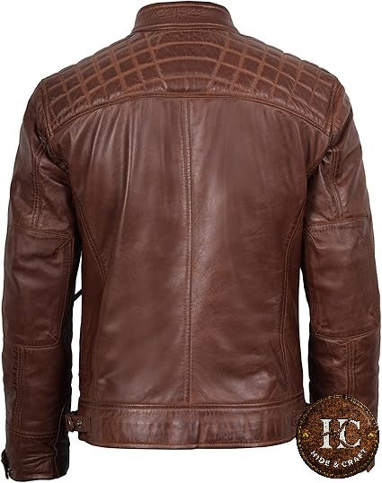 Men's Classic Era Lambskin Leather Jacket – Hide & Craft