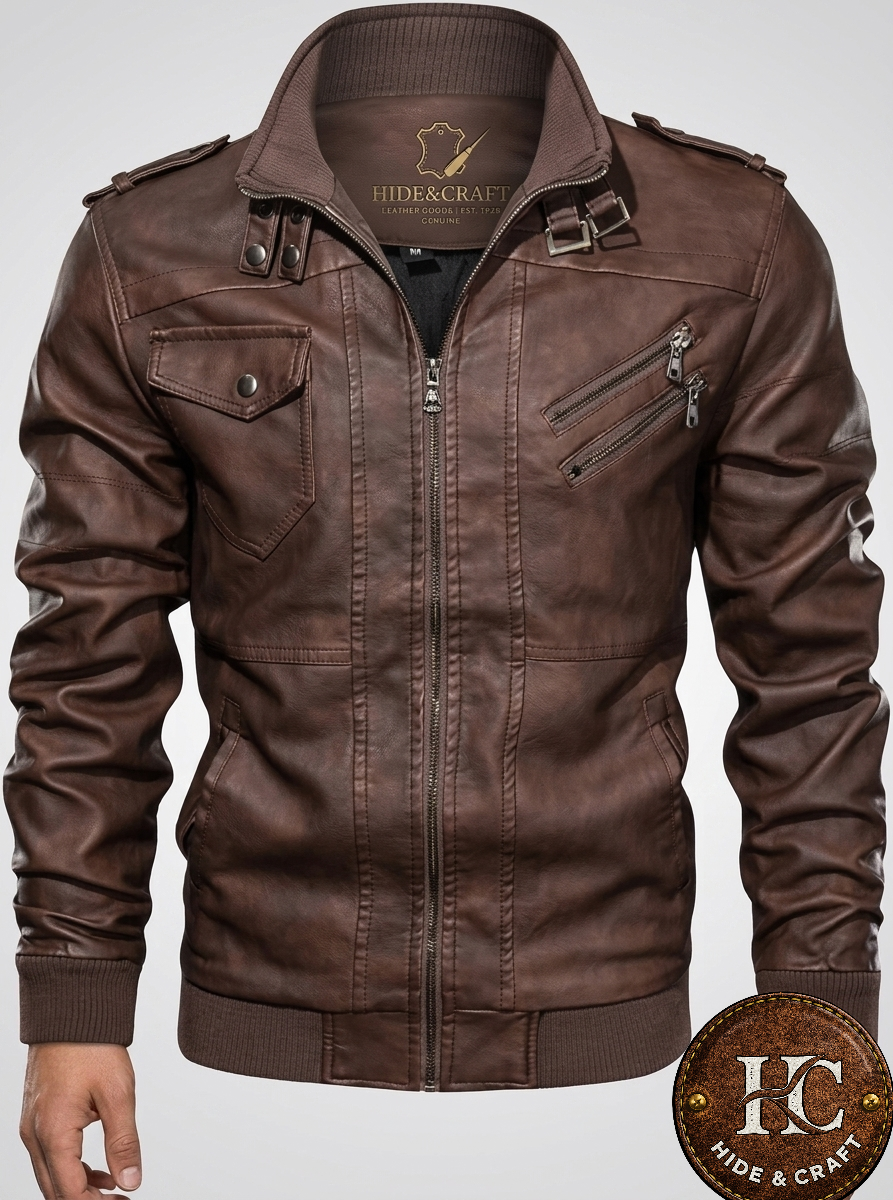 Men's Heirloom Lambskin Leather Jacket – Hide & Craft