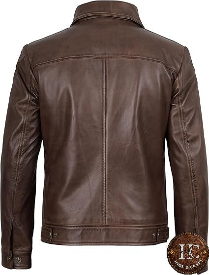 Men's Sig Lambskin Leather Jacket – Hide & Craft