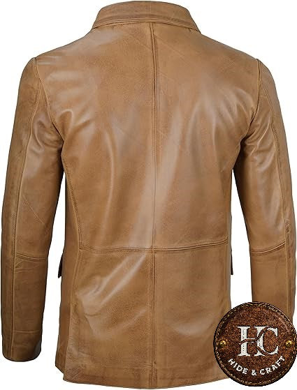 Men's Groundwork Lambskin Leather Coat – Hide & Craft