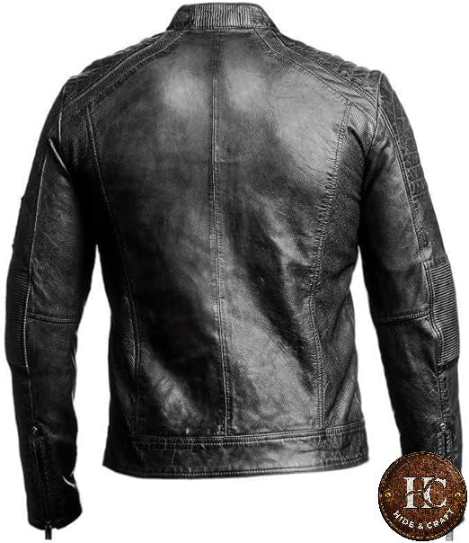 Men's Premium Lambskin Leather Jacket – Hide & Craft
