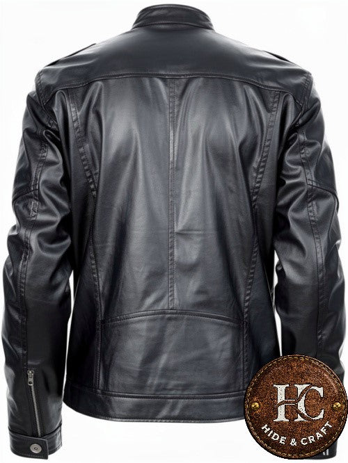 Men's Lambskin Leather Jacket – Where Craft Meets Character | Hide & Craft