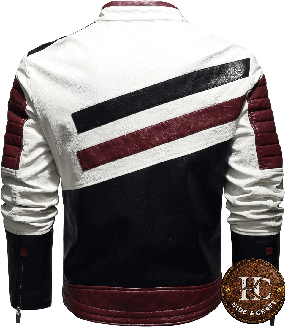 Men's Heritage Cowhide Leather Motorbike Jacket – Black | Brown | Bronze