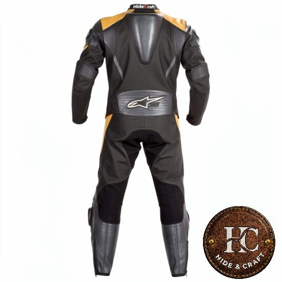 Genuine Leather Motorbike Suit for Men – Premium Edition