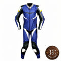 Men's Premium Cowhide Leather Motorbike Suit – One-Piece Riding Gear