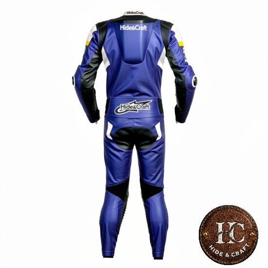 Men's Premium Cowhide Leather Motorbike Suit – One-Piece Riding Gear