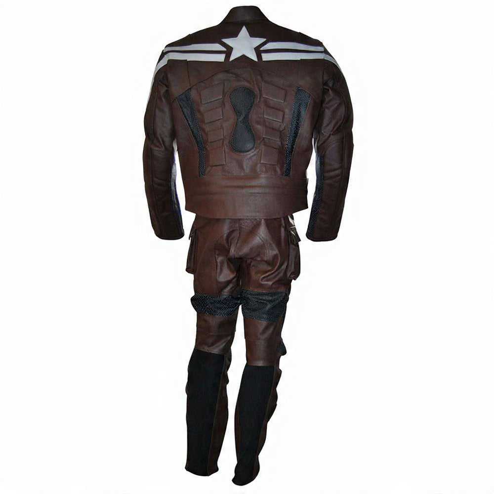 Super Hero Costume Motorbike Suit