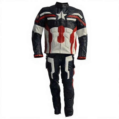 Super Hero Costume Motorbike Suit
