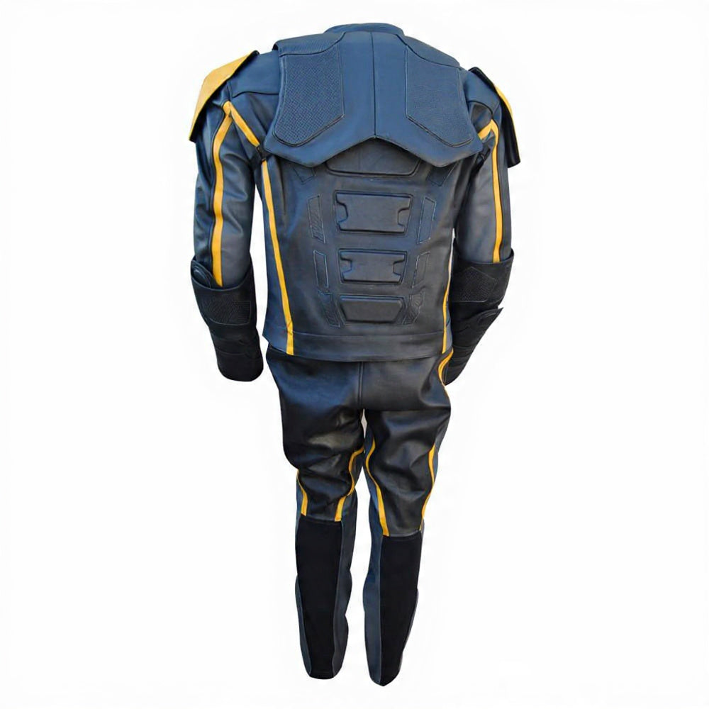Super Hero Costume Motorbike Suit