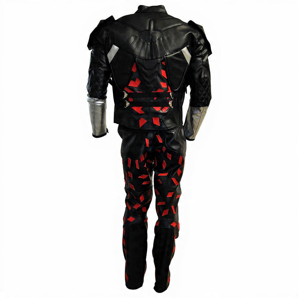 Super Hero Costume Motorbike Suit