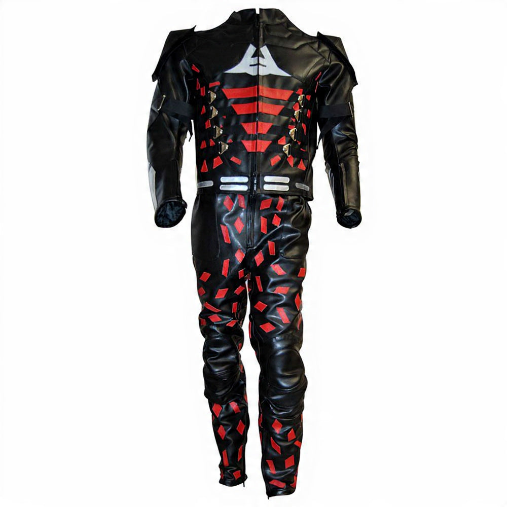 Super Hero Costume Motorbike Suit
