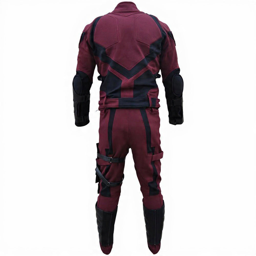 Super Hero Costume Motorbike Suit