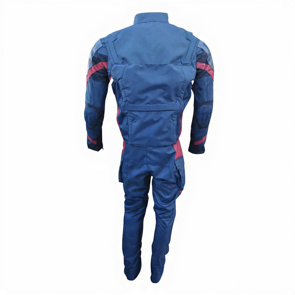 Super Hero Costume Motorbike Suit