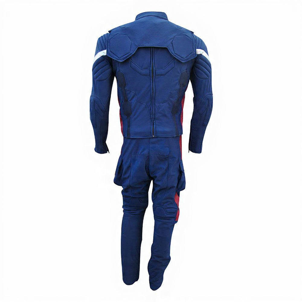 Super Hero Costume Motorbike Suit