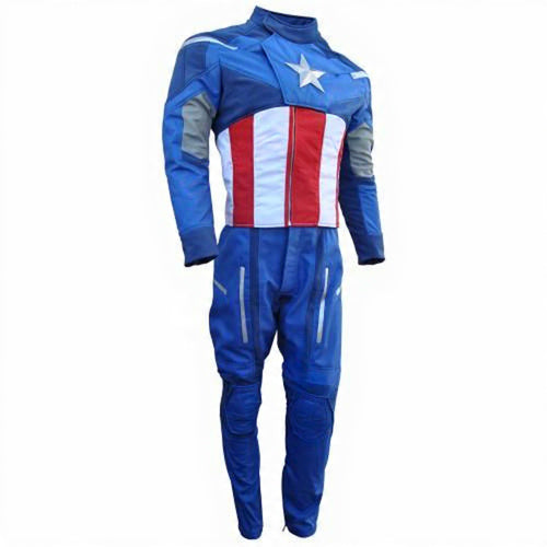 Super Hero Costume Motorbike Suit